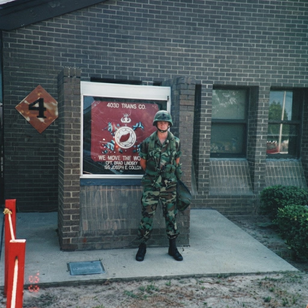 Keith Wellborn serving in the U.S. Army